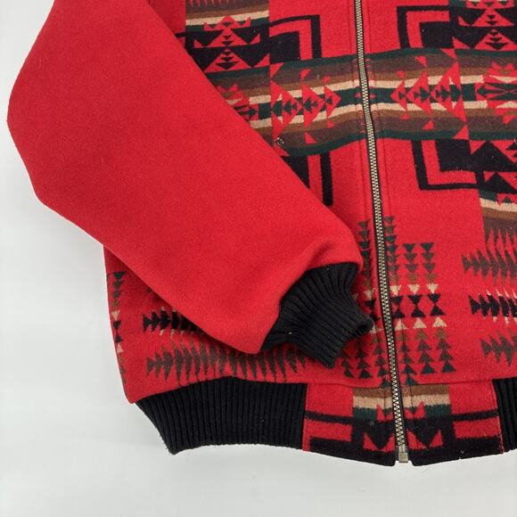 Vintage Pendelton Jacket Men Medium Wool Aztec High Grade Western Wear Rancher - Picture 6 of 16